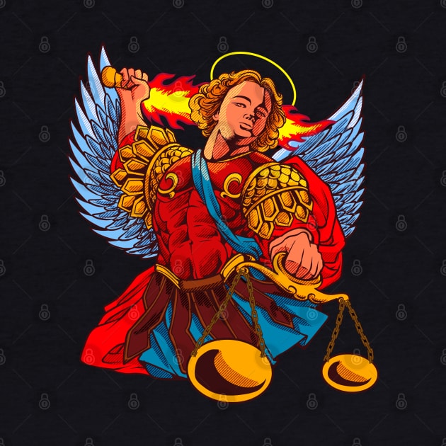 Archangel Michael by Modern Medieval Design